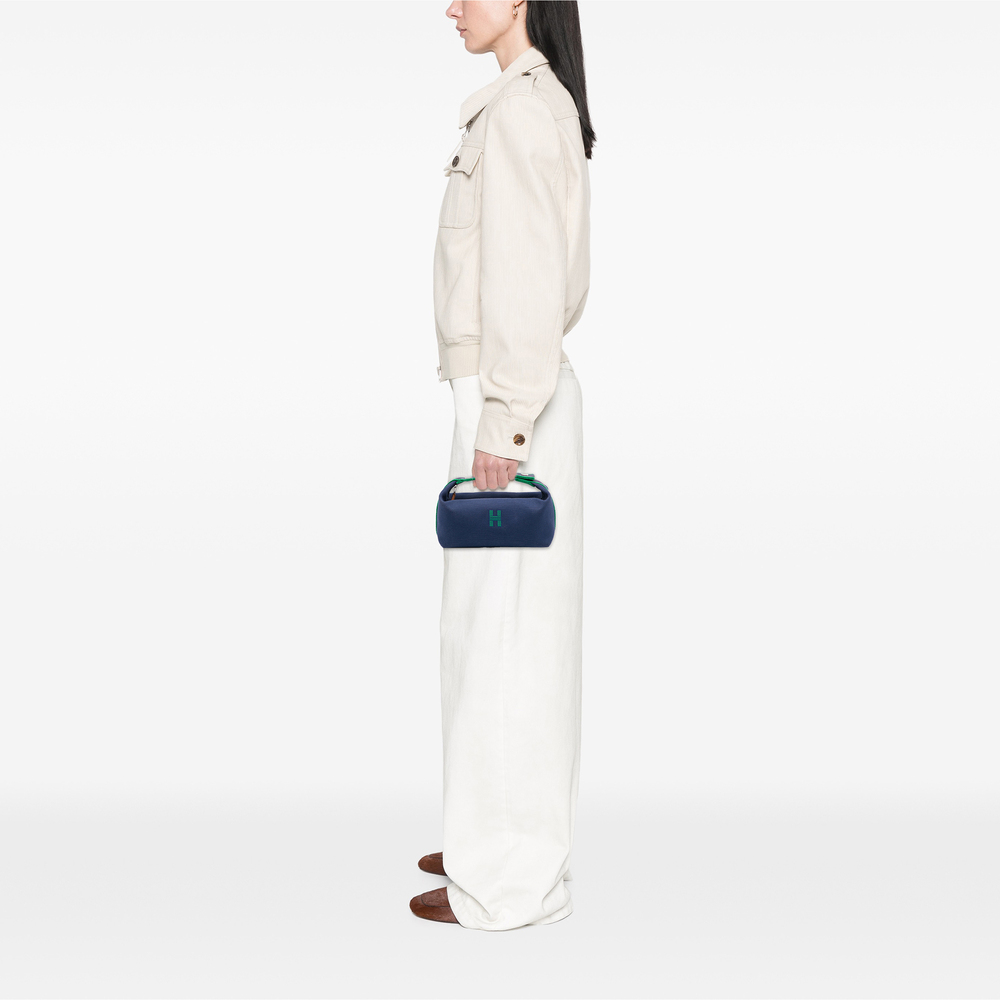 Pre-Loved Hermes Small Toile Bride A Brac Case - Picture 11 of 11